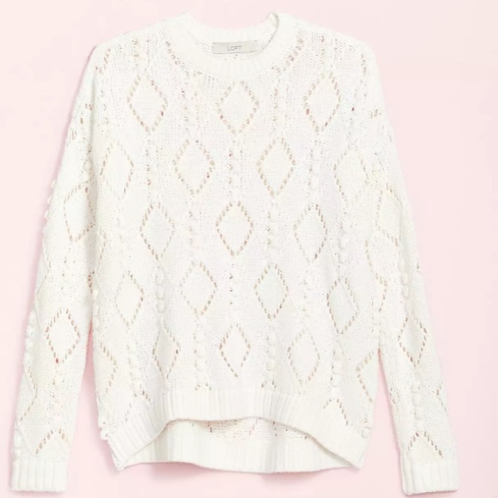 NEW! Loft Bauble Drop Shoulder Sweater